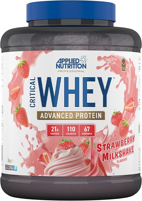 Applied Nutrition Critical Whey Strawberry Milkshake, 2kg