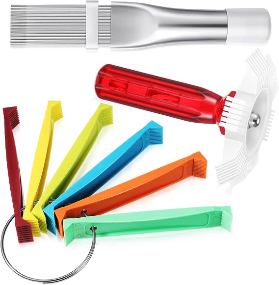3 Pcs Air Conditioning Brush Set Ring Fin Comb Radiator Fin Comb