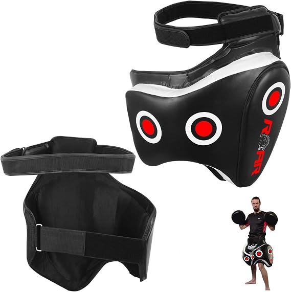 Roar Muay Thai Kickboxing Belly Pad & Thigh Guard Set Training Body Protector