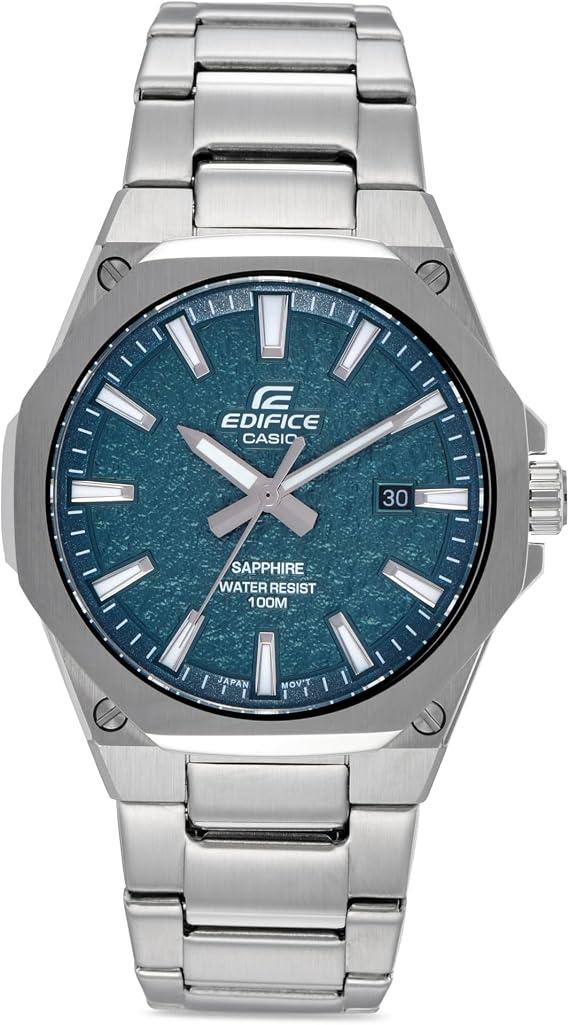 Casio EFR-S108DE-3AVUDF Kol Saati, Edifice, Analog, Gri, Erkek