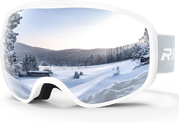 Ski Goggles Snowboard Goggles for Men Women Adults Youth,Over Glasses OTG/100% UV Protection/Anti-fog/Wide Vision