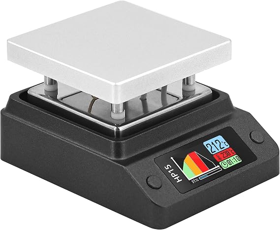 HP15 Soldering Hot Plate,150W Heating Power, PD/QC Protocol,LCD Digital Constant Temperature 176-662F, Reflow Soldering Station 50 X 50mm Plate