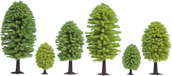 Noch 26901 Deciduous Trees 10/ H0,Tt Scale Model Kit