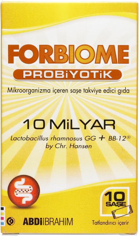Forbiome Probiyotik 10 Milyar Mikroorganizma İçeren 10'lu Saşe