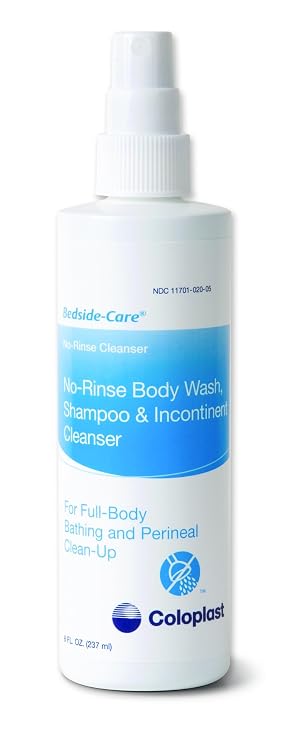 Bedside-Care No-Rinse Body Wash, Shampoo & Incontinent Cleanser [BEDSIDE-CARE CLNSR 8 OZ]