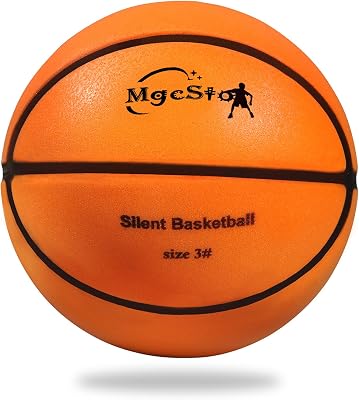2025 New Silent Basketball Size 7 5 3,Soft Foam Quiet Round Ball, Noiseless Basketball Dribbling Indoor, Easy Grip Low-Noise Ball, Gift for Youth Various Indoor Activities