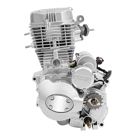 4-Stroke 250CC ATV Engine Motor with 5-Speed Manual Transmission Engine, CG250 Vertical Engine Motor, Single Cylinder for 200cc 250cc ATVs