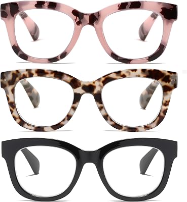Oprah- Readers for Women - Stylis Style Reading Glasses with Blue Light Blocking and Spring Hinge