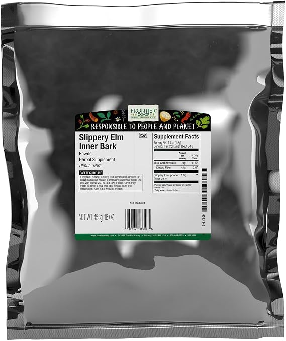 Frontier Co-op Ground Wildcrafted Slippery Elm Inner Bark 1lb