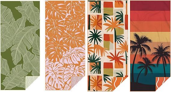 Beach Towel Palm | Beach Towel Tropical (Bundle)
