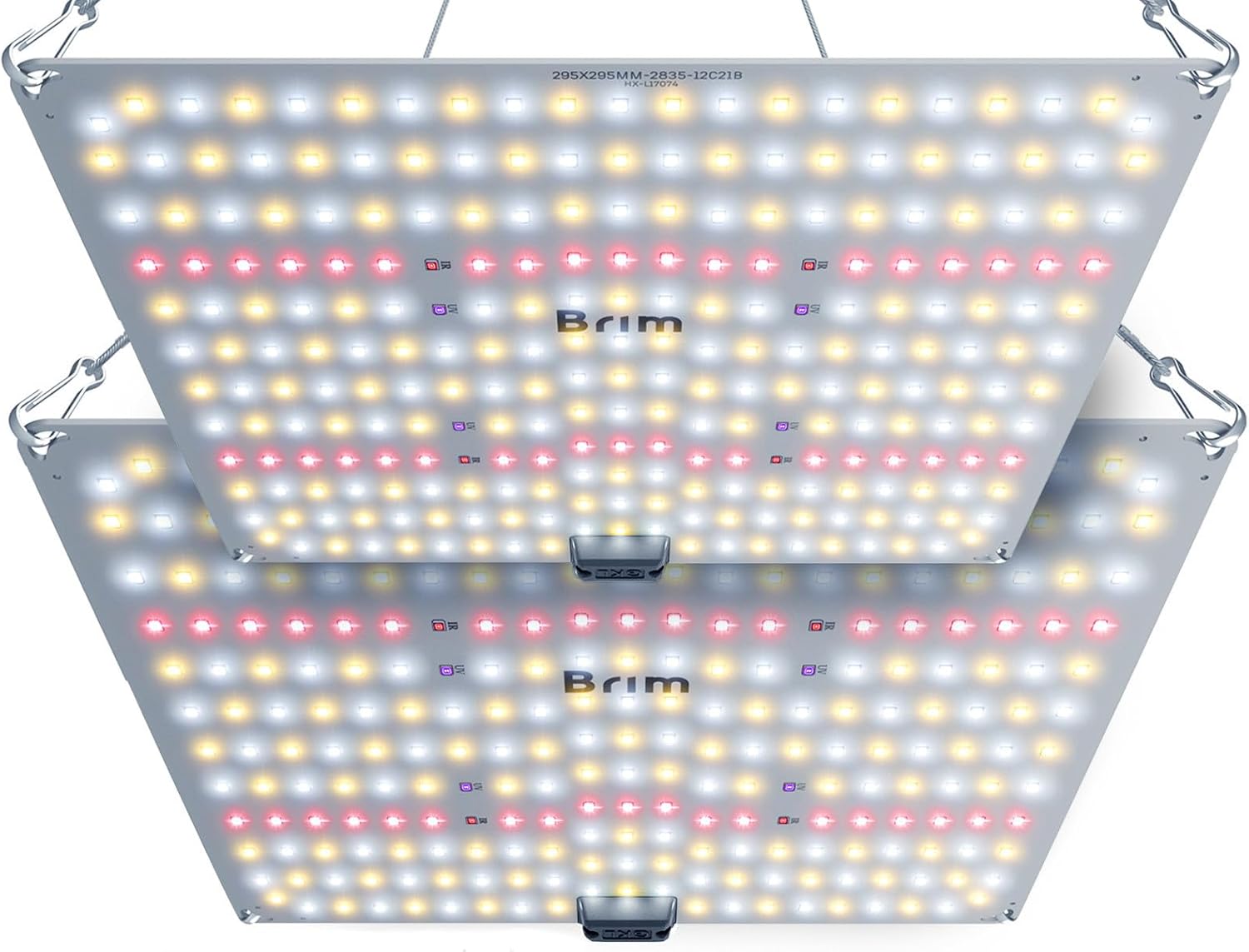 Brim Panel A PL-A Plant Growing Light, LED Panel, Japanese Brand, Full Spectrum, IRUV Equipped, 2, 45W, White