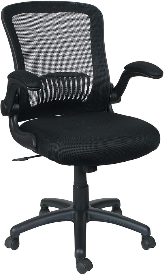 Alera ALEEBE4217 EB-E Series Swivel/Tilt Mid-Back Mesh Chair, Black