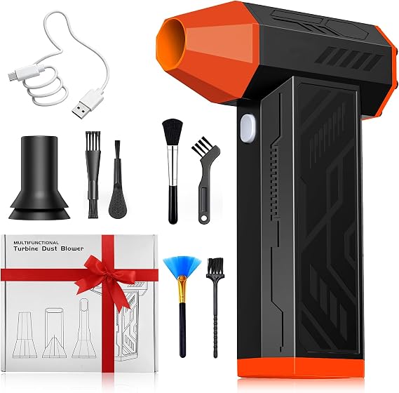 Hair Driers, 110000RPM Electric Air Duster for PC&Keyboard Cleaning