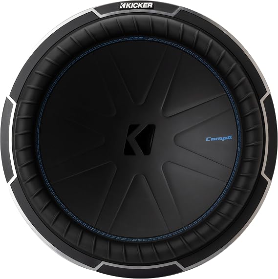 KICKER 51CWQ154 CompQ Q-Class 15" Subwoofer, Dual 4-Ohm