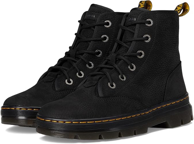 Dr. Martens Womens Charlee Chukka Boot Black Milled Nubuck 9 US Women