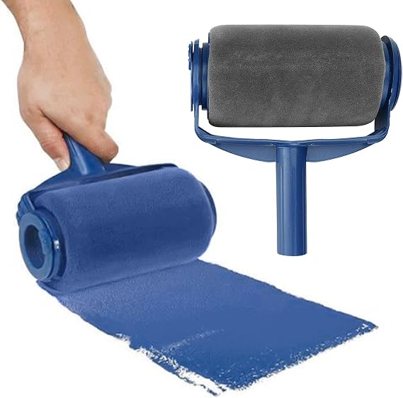 Refillable Paint Roller, Roller Brush Wall Repair Tool, Painting Stick Roller Ceiling Paint No Drip Paints Brush for Painting Ceilings Repairing The Wall(Color:as Shown)