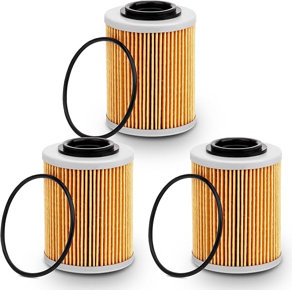 3PCS 420956123 420956120 Oil Filter for Can Am Maverick X3 2017-2023