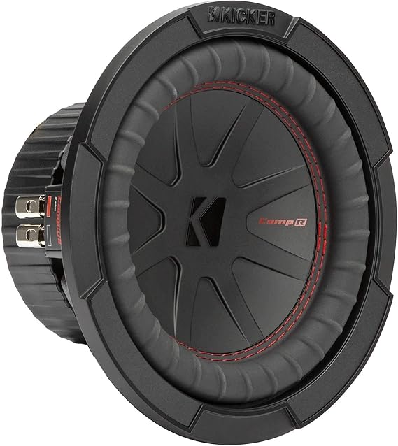 KICKER 48CWR84 CompR 8" Subwoofer, DVC, 4-ohm