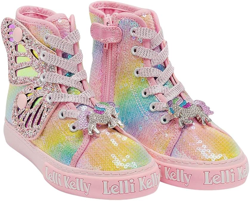 Lelli Kelly Unicorn Wings Rainbow Trainers
