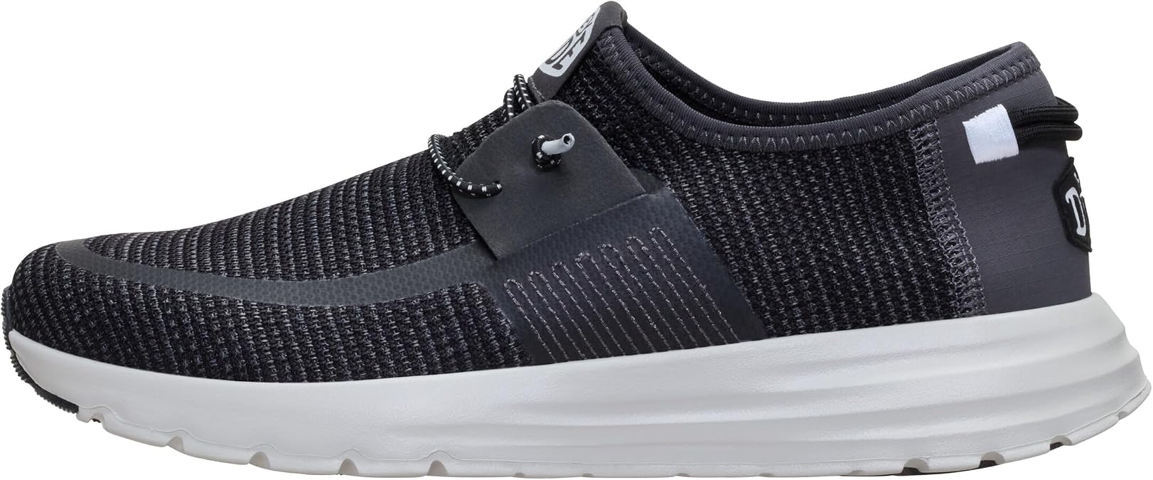 HEYDUDE Men's Sirocco Stretch Sox Slip On Shoe | Flexible Microsuede Upper