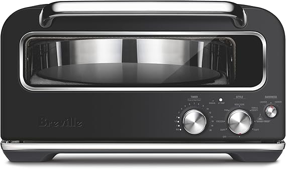 Breville BPZ820BTR Smart Oven Pizzaiolo, Black Truffle
