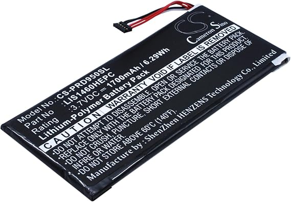 VI VINTRONS Battery Replacement Compatible for Sony PRS-950, PRS-950SC,