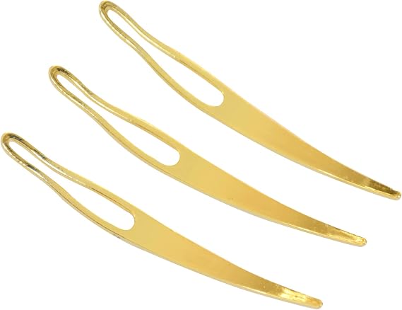 3 Pieces Dreadlocks Crochet Needle Hair Interlocking Tool Dreadlock Tools for Locs Tightening Accessory Sisterlock Retighten Tool (Gold)