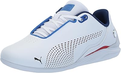 PUMA Kids Boys BMW M Motorsport Drift Cat Decima Lace Up Sneakers Shoes Casual - White