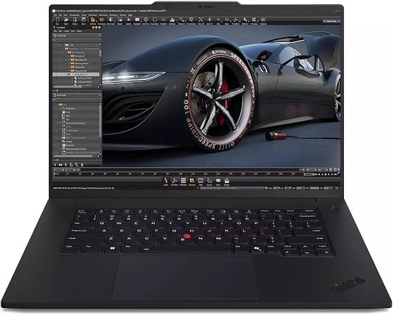 Lenovo ThinkPad P1 Gen 7 - AI Workstation, Intel Ultra 7 155H, 16C, 16" 2k (2560 x 1600), IPS, 500nits, 165Hz 32GB RAM, 2TB SSD, NVIDIA RTX 2000 Ada 8GB Backlit KYB, Win11 Pro - Business