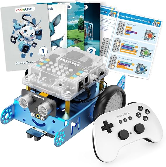 Makeblock Bundle of mBot Robot Kit with Scratch Coding Box + Wireless Bluetooth Remote Controller