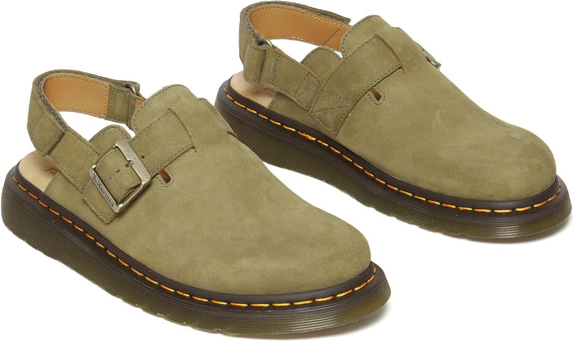 Dr. Martens Men's Jorge Ii Suede Slingback Mules