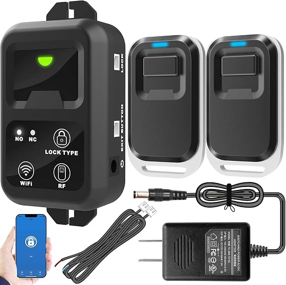 UHPPOTE 2.4GHz WiFi Wireless RF Remote Control Door Access Control System