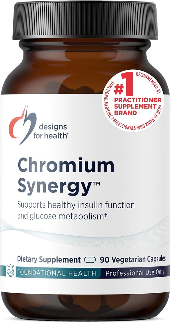 Designs for Health Chromium Synergy, 90 Capsules