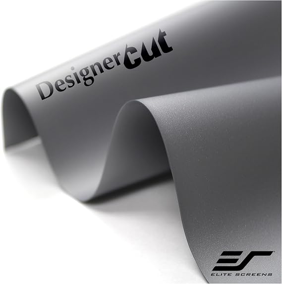 Elite Screens Designer Cut Series, 135-inch 16:9, 8K / 4K Ultra HD Ambient Light Rejecting DIY Raw Projector Screen Material, True ALR Capable Projection Screen, ZRM-135H-CINEGREY3D
