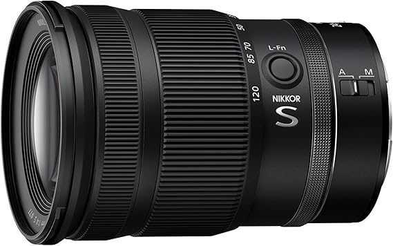 Nikon NIKKOR Z 24-120mm f/4 S | Premium Constant Aperture All-in-one Zoom Lens for Z Series mirrorless Cameras (Wide Angle to telephoto) | Nikon USA Model | Z series mirrorless cameras wide angle to telephoto