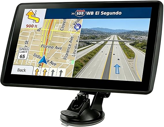 7 Inch GPS Navigator for Car Truck RV, 2025 Latest Map GPS for Car with Free Lifetime Updates