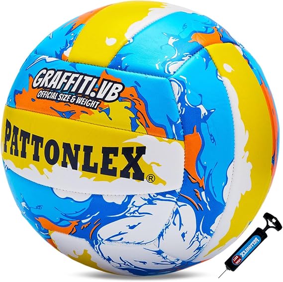 Volleyball Official Size 5 Indoor Outdoor Volleyball for Beach, Pool, Gym, Training Soft Volleyball for Youth, Adults, Beginners