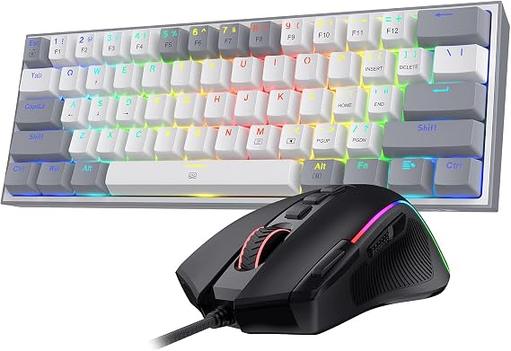 Redragon K617 Keyboard and M612 Mouse Bundle
