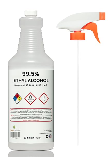 Ethyl Alcohol 99.5% Denatured 40-B 200 Proof Alcohol