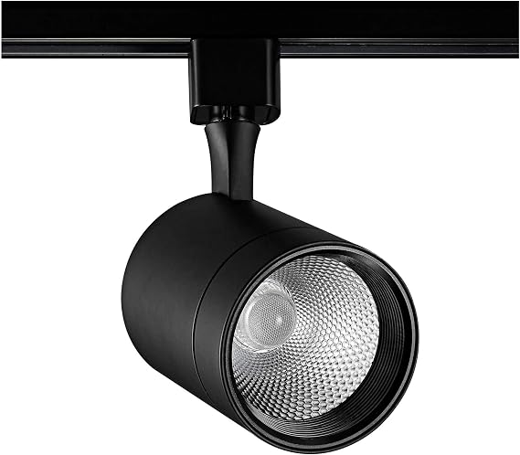 Pro Track Black Finish 15 Watt Dimmable LED Track Head