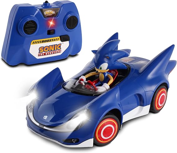 NKOK Sonic & Sega All Stars Racing RC Car - Remote Control, Ages 6+