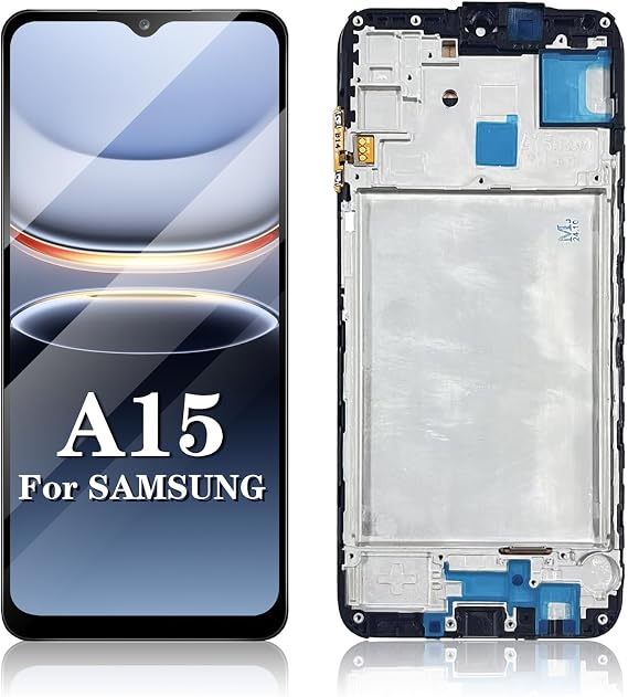 LMQ for Samsung Galaxy A15 5g LCD Screen Replacement, with Frame