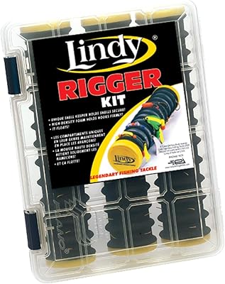 Lindy Rigger for Walleye Fishing - Keeps Snells and Rigs Organized and Tangle-Free, Lindy Rigger