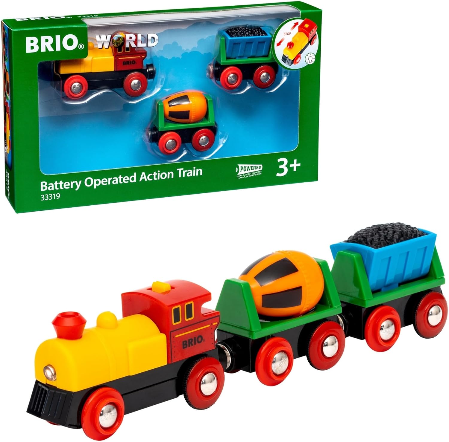 BRIO Battery Operated Action Train