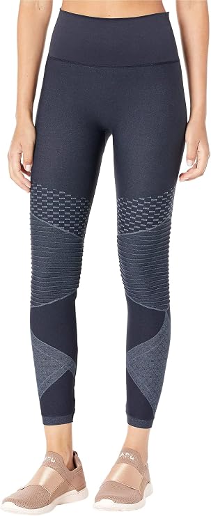 SPANX Leggings for Women Look at Me Now Seamless Leggings Indigo Sky XS