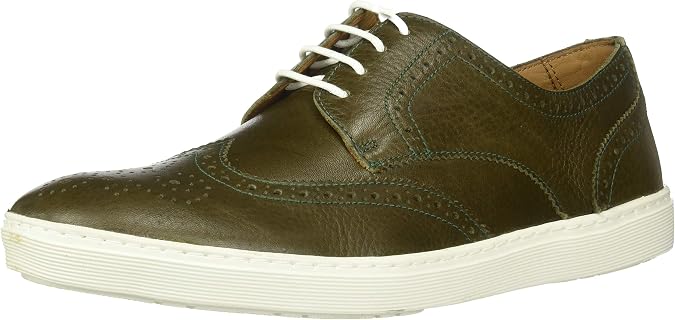 Driver Club USA Men's Mens Genuine Leather Made in Brazil Princeton Wingtip Laceup Sneaker