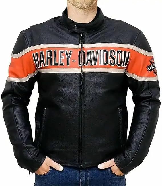 The Black Biker Victoria Lane Jacket For Mens Motorcycle Style Leather Jacket