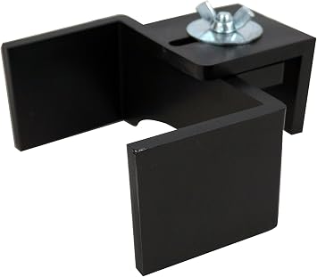 Hardline Products USA Tire Wedge Wheel Guide Universal Motorcycle & Bicycle Truck Bed Stabilizer No-Drill Clamp-On Wheel Chock for Dirt Bikes, Street Bikes & MTB Made in USA - TW-1