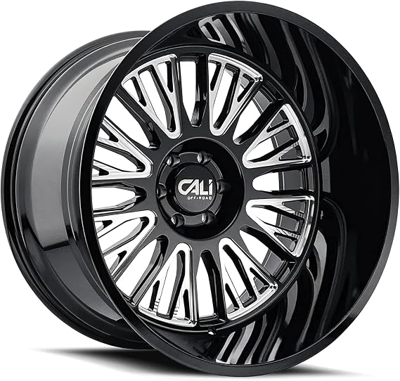 Cali Off-Road 9116 Vertex 26x14 8x170-76mm Black/Milled Wheel Rim 26" Inch
