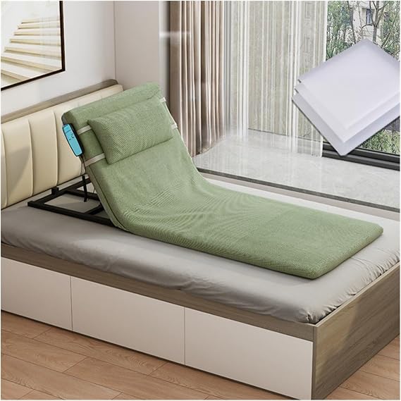 Electric Bed, Bed, Backrest Electric Backrest Lifter, Home Bed, Automatic Rising Mattress, Nursing, Rising Assistant, Adjustable Angle, 2° - 80°, Electric Rising Bed, Elderly People, Removable